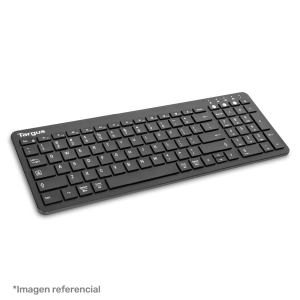 TECLADO TARGUS KB863 MEDIUM ANTIMICROBIAL MULTI-DEVICE BT SP BLACK (AKB863ES)