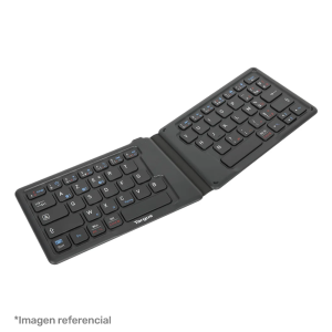 TECLADO TARGUS AKF003 MULTI-DISPOSITIVO ANTIMICROBIAL PLEGABLE BT SP BLACK (AKF003ES)
