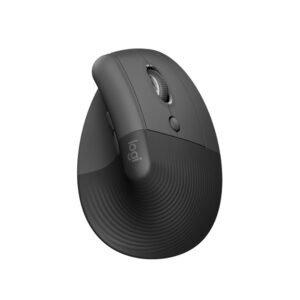 Mouse Logitech Lift Vertical Ergonómico Inalámbrico Bluetooth Negro
