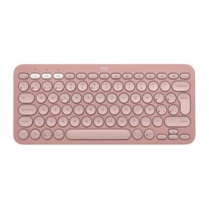 Teclado Inalámbrico Bluetooth Multidispositivo Logitech K380 Rosa