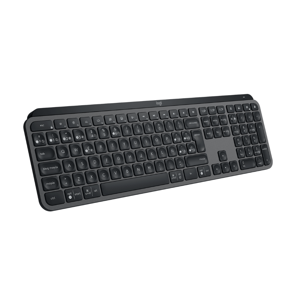 Teclado MX Keys Logitech Iluminado Grafito - Imagen 3