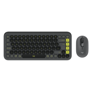 Teclado Y Mouse Logitech Pop Icon Bluetooth Inalámbrico Sp Copilot Grafito