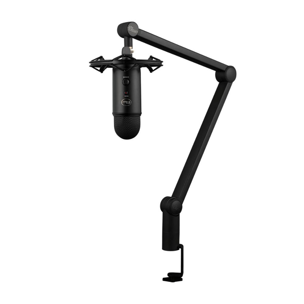 Micrófono Blue Yeticaster Usb Pro Streaming Compass Arm + Radius III
