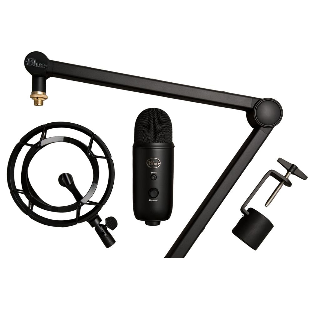 Micrófono Blue Yeticaster Usb Pro Streaming Compass Arm + Radius III - Imagen 2