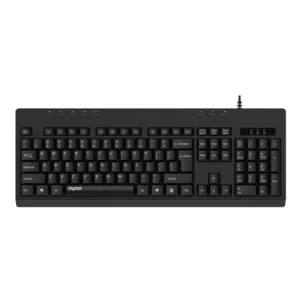 Teclado Rapoo con Cable USB Negro