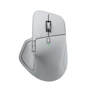 Mouse Mx Master 4 Logitech Inalámbrico Usb C Bt Gris Claro