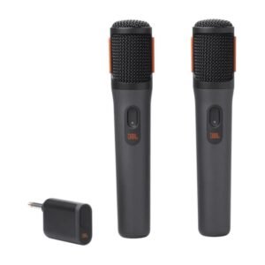 Juego De Micrófonos Inalámbricos Jbl Partybox Negro